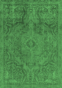 Abstract Emerald Green Modern Rug, abs2834emgrn