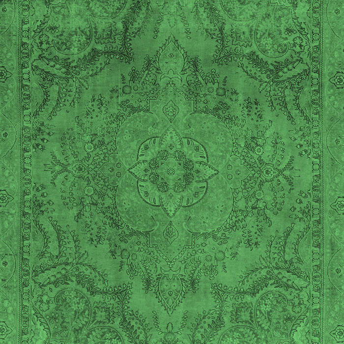 Abstract Emerald Green Modern Rug, abs2834emgrn