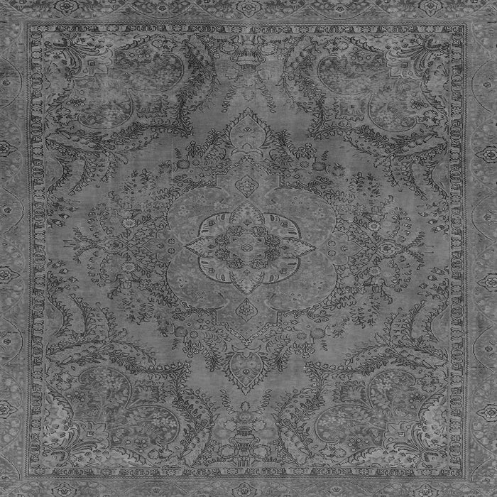 Square Machine Washable Abstract Gray Modern Rug, wshabs2834gry