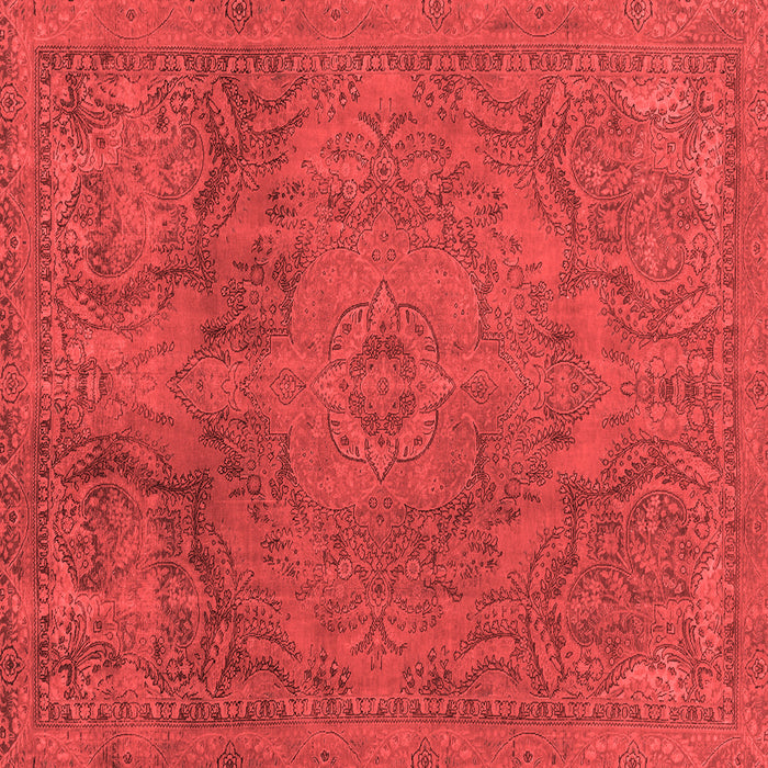 Abstract Red Modern Rug, abs2834red