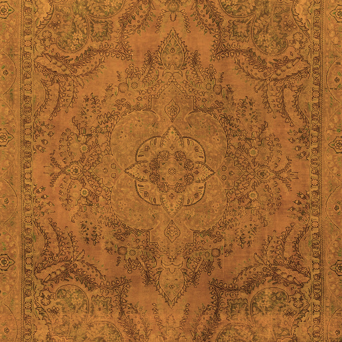 Machine Washable Abstract Orange Modern Area Rugs, wshabs2834org