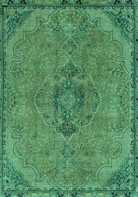 Abstract Turquoise Modern Rug, abs2835turq