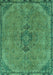 Abstract Turquoise Modern Rug, abs2835turq