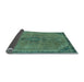 Sideview of Abstract Light Blue Modern Rug, abs2835lblu