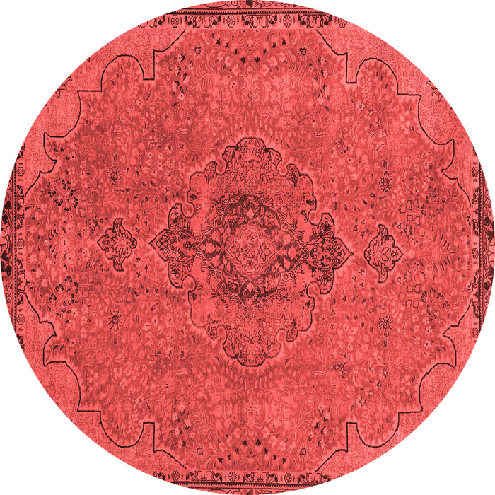 Abstract Red Modern Rug, abs2835red