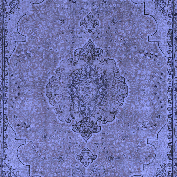 Abstract Blue Modern Rug, abs2835blu