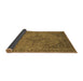 Sideview of Abstract Brown Modern Rug, abs2836brn