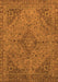 Abstract Orange Modern Rug, abs2836org