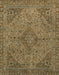 Abstract Reddish Brown Modern Rug, abs2836