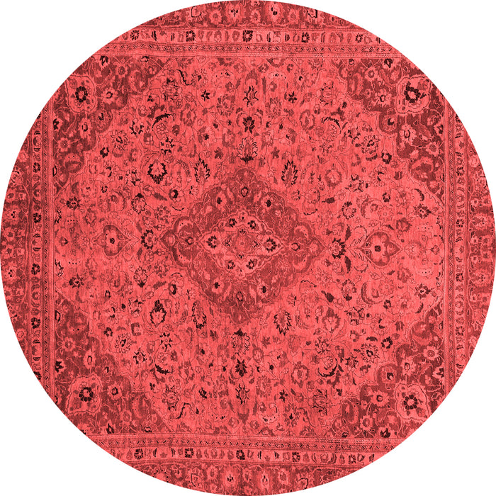 Machine Washable Abstract Red Modern Rug, wshabs2836red
