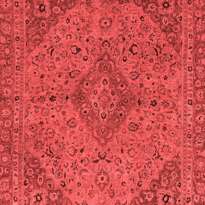 Abstract Red Modern Area Rugs