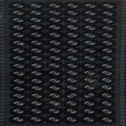 Square Machine Washable Abstract Gunmetal Green Rug, wshabs2837