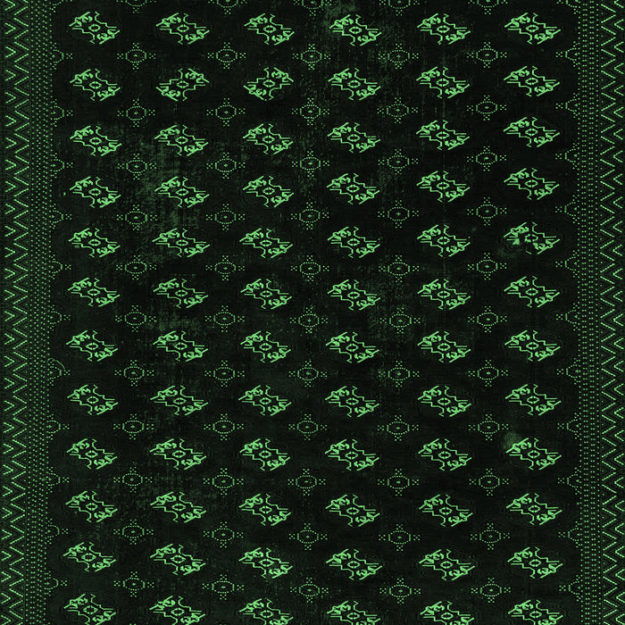 Abstract Emerald Green Modern Rug, abs2837emgrn