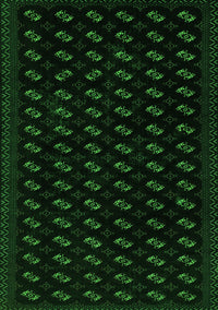 Abstract Green Modern Rug, abs2837grn