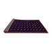 Sideview of Abstract Pink Modern Rug, abs2837pnk