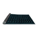 Sideview of Abstract Light Blue Modern Rug, abs2837lblu