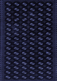 Abstract Blue Modern Rug, abs2837blu