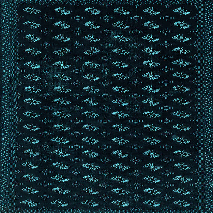 Square Machine Washable Abstract Light Blue Modern Rug, wshabs2837lblu