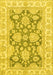 Oriental Yellow Traditional Rug, abs2838yw