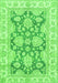 Oriental Green Traditional Rug, abs2838grn