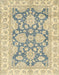 Machine Washable Abstract Brown Gold Rug, wshabs2838