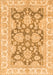 Machine Washable Oriental Orange Traditional Area Rugs, wshabs2838org
