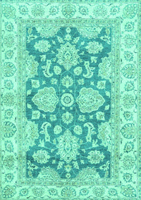 Oriental Turquoise Traditional Rug, abs2838turq