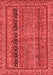 Abstract Red Modern Area Rugs