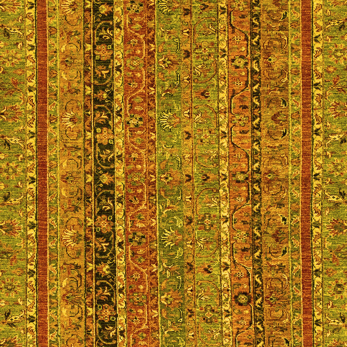 Abstract Yellow Modern Rug, abs2839yw