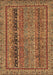 Abstract Brown Modern Rug, abs2839brn