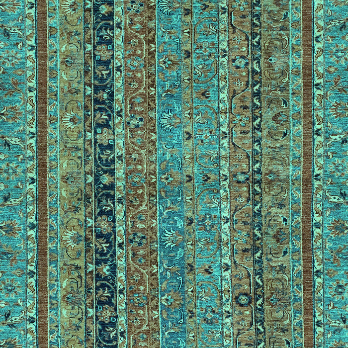 Abstract Turquoise Modern Rug, abs2839turq