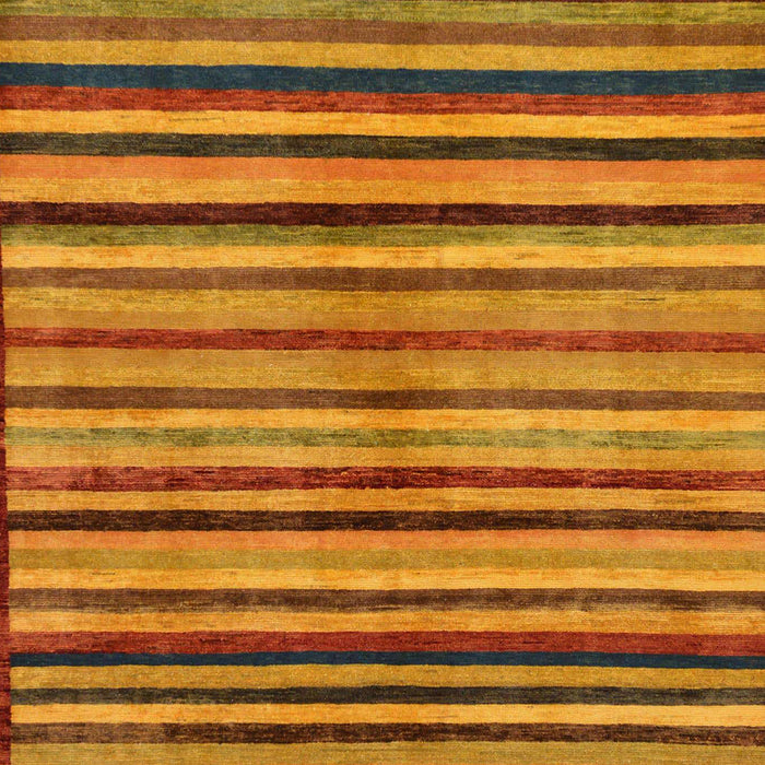 Machine Washable Abstract Dark Orange Rug, wshabs283