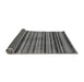 Sideview of Oriental Gray Modern Rug, abs283gry