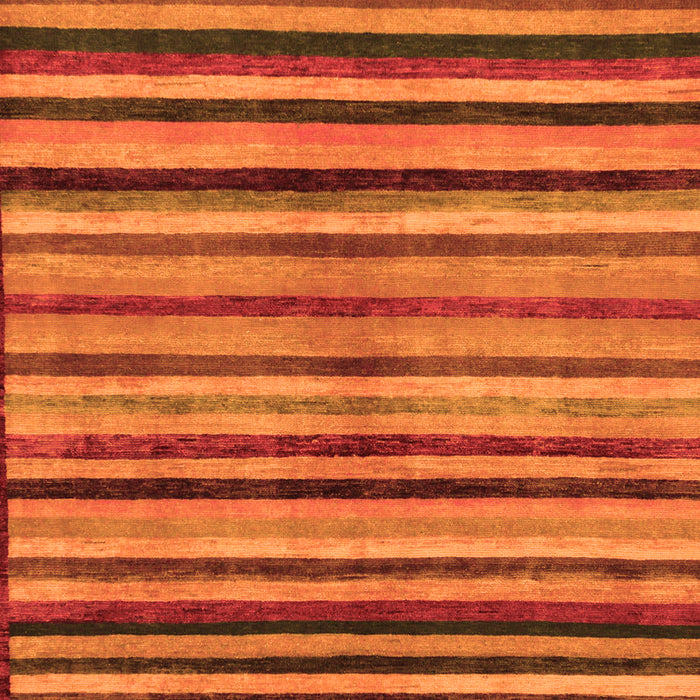 Machine Washable Oriental Orange Modern Area Rugs, wshabs283org