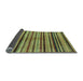 Sideview of Oriental Light Blue Modern Rug, abs283lblu