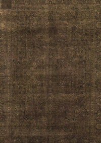 Abstract Brown Modern Rug, abs2840brn