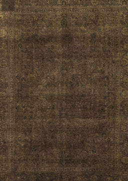 Abstract Brown Modern Rug, abs2840brn