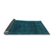 Sideview of Abstract Light Blue Modern Rug, abs2840lblu