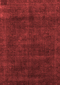 Abstract Red Modern Rug, abs2840red