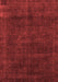 Abstract Red Modern Area Rugs