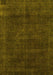 Machine Washable Abstract Yellow Modern Rug, wshabs2840yw