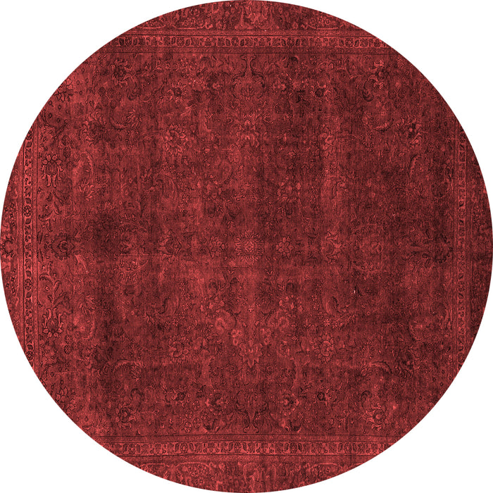 Machine Washable Abstract Red Modern Rug, wshabs2840red