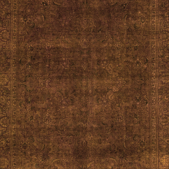 Abstract Orange Modern Rug, abs2840org