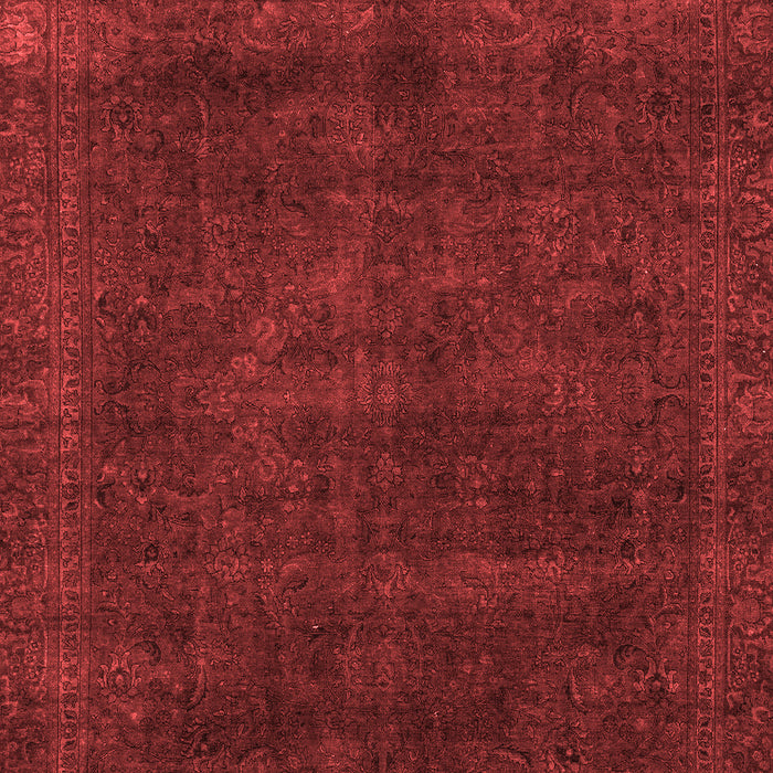 Machine Washable Abstract Red Modern Rug, wshabs2840red