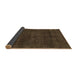 Sideview of Abstract Brown Modern Rug, abs2840brn