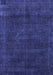 Abstract Blue Modern Rug, abs2840blu