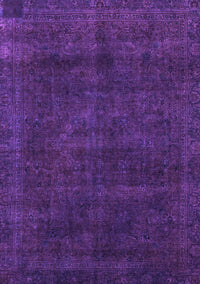 Abstract Purple Modern Rug, abs2840pur