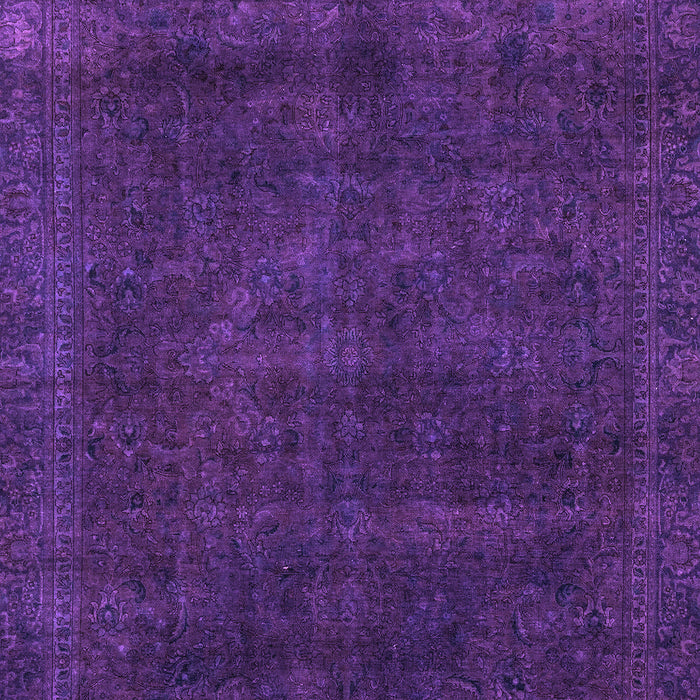 Abstract Purple Modern Rug, abs2840pur