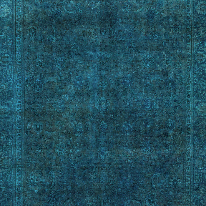 Abstract Light Blue Modern Rug, abs2840lblu
