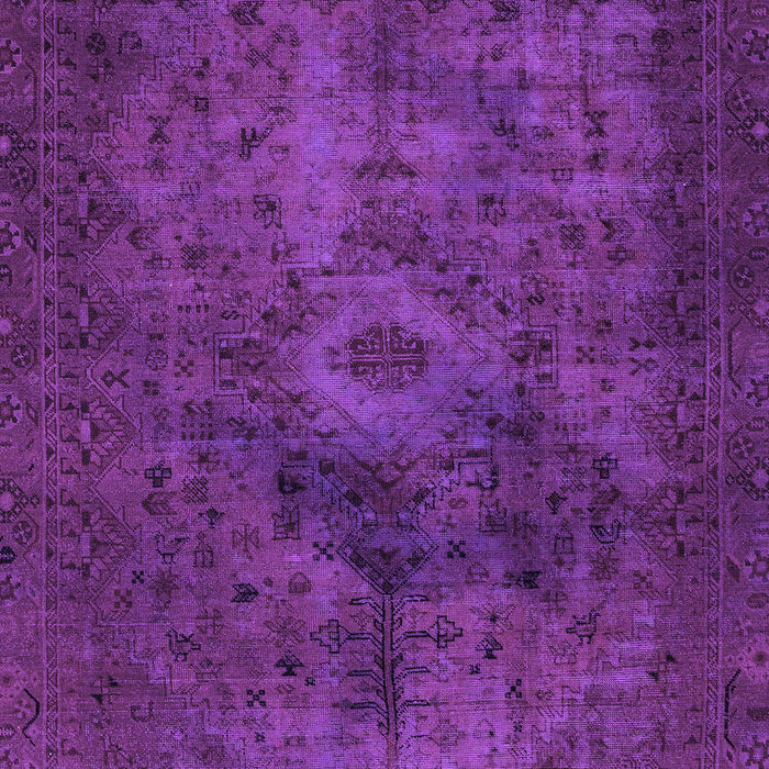 Abstract Purple Modern Rug, abs2841pur
